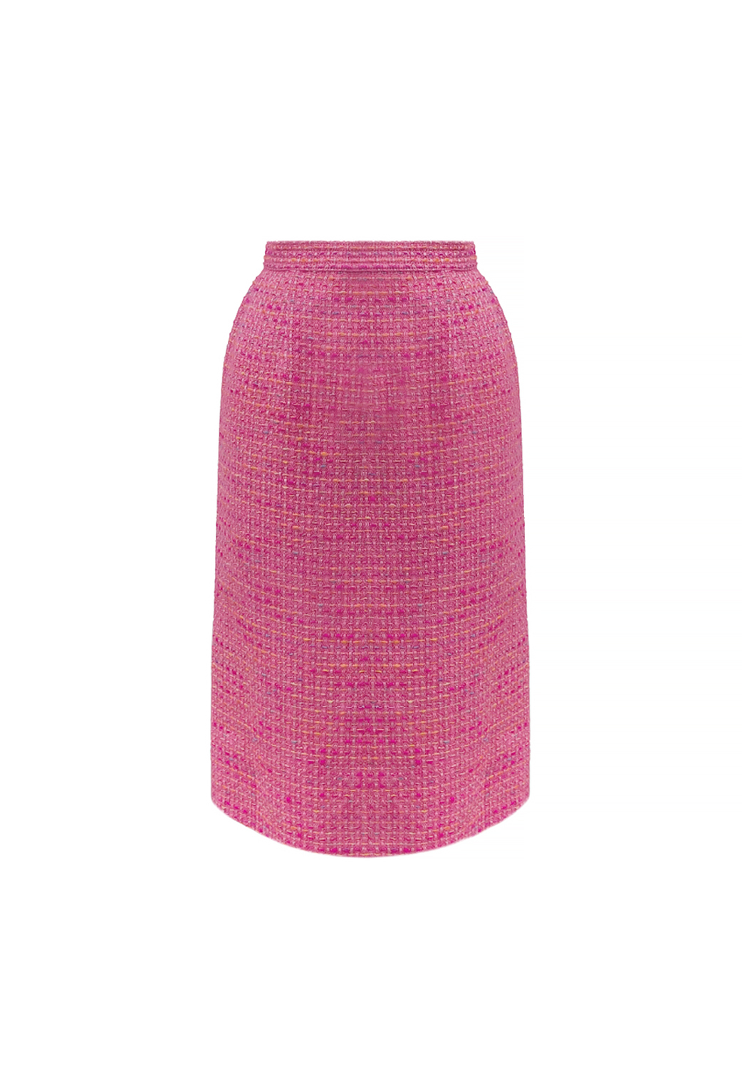 Chanel Pink Tweed Skirt