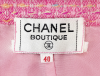 Chanel Pink Tweed Skirt