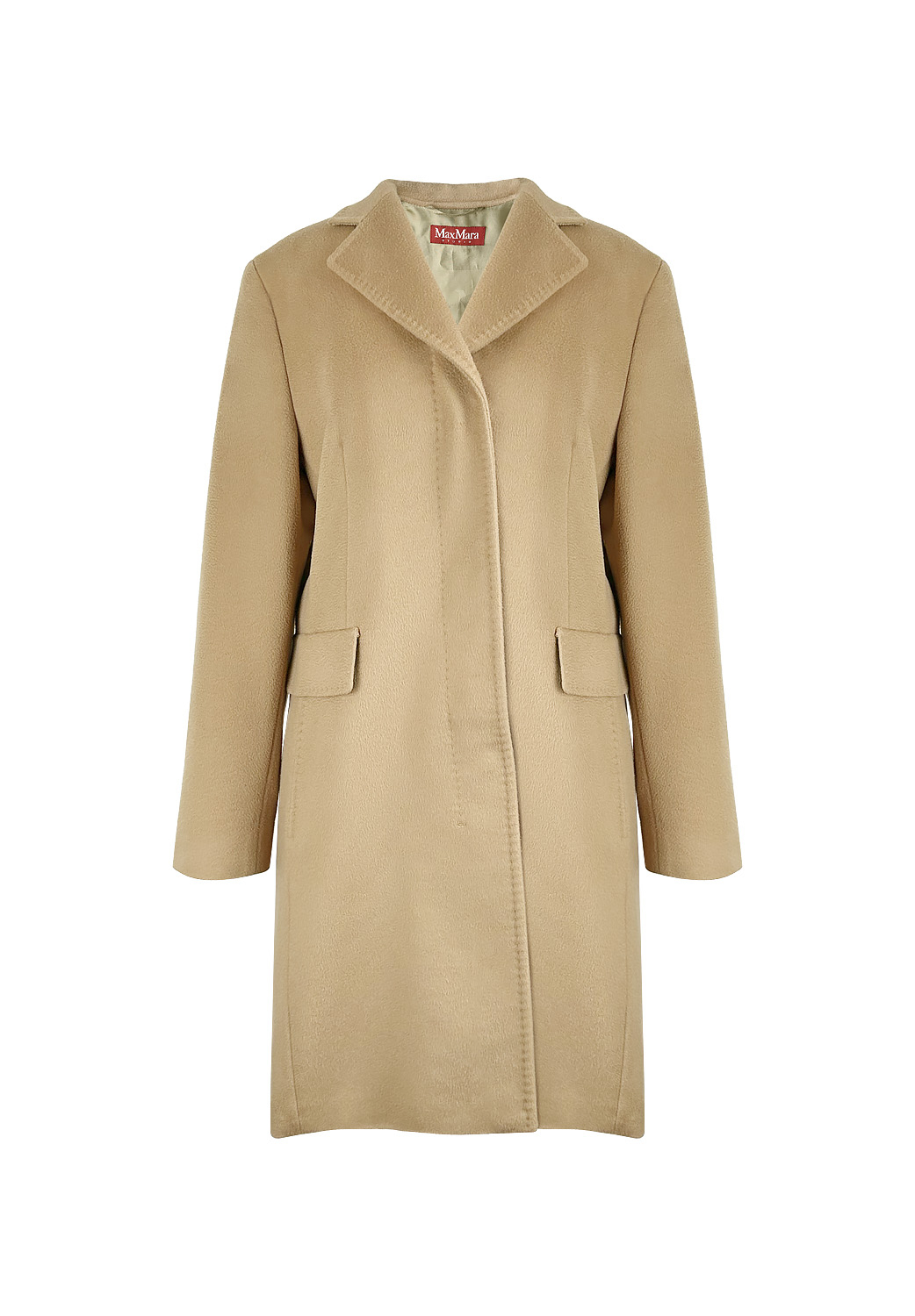 Max Mara Beige Wool Coat