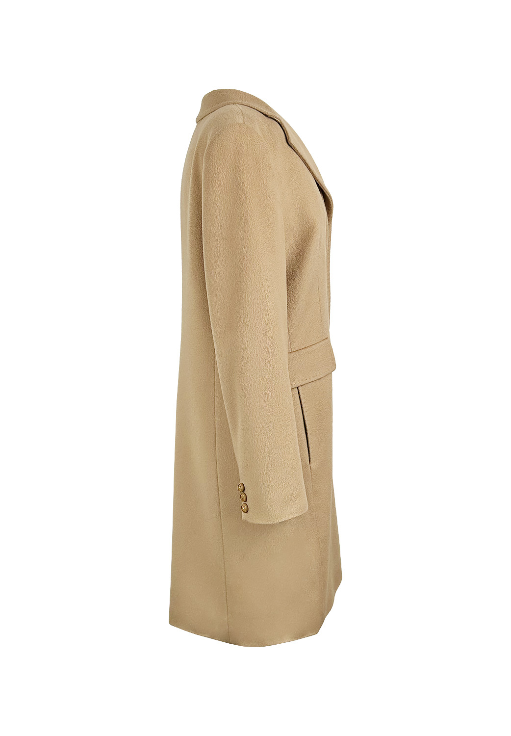 Max Mara Beige Wool Coat