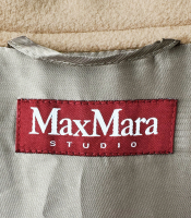 Max Mara Beige Wool Coat