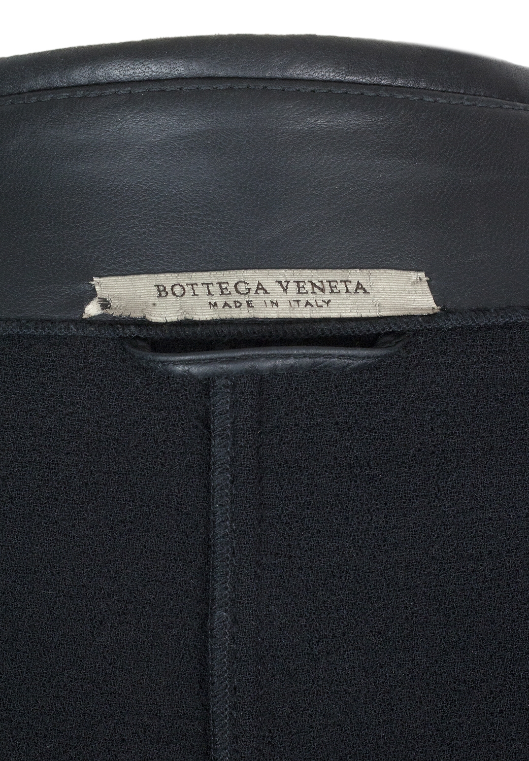 Leather Coat Bottega Veneta