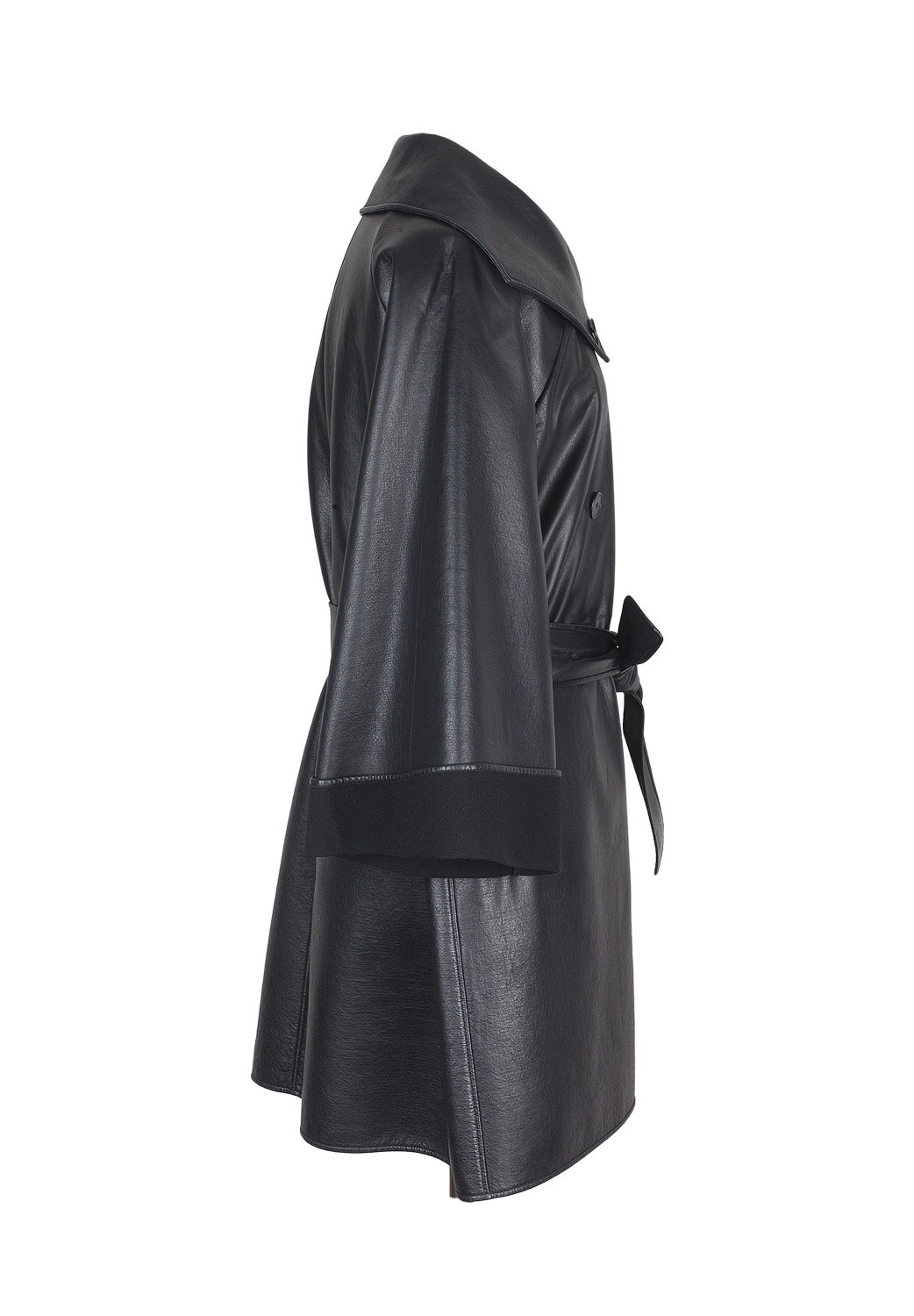 Leather Coat Bottega Veneta