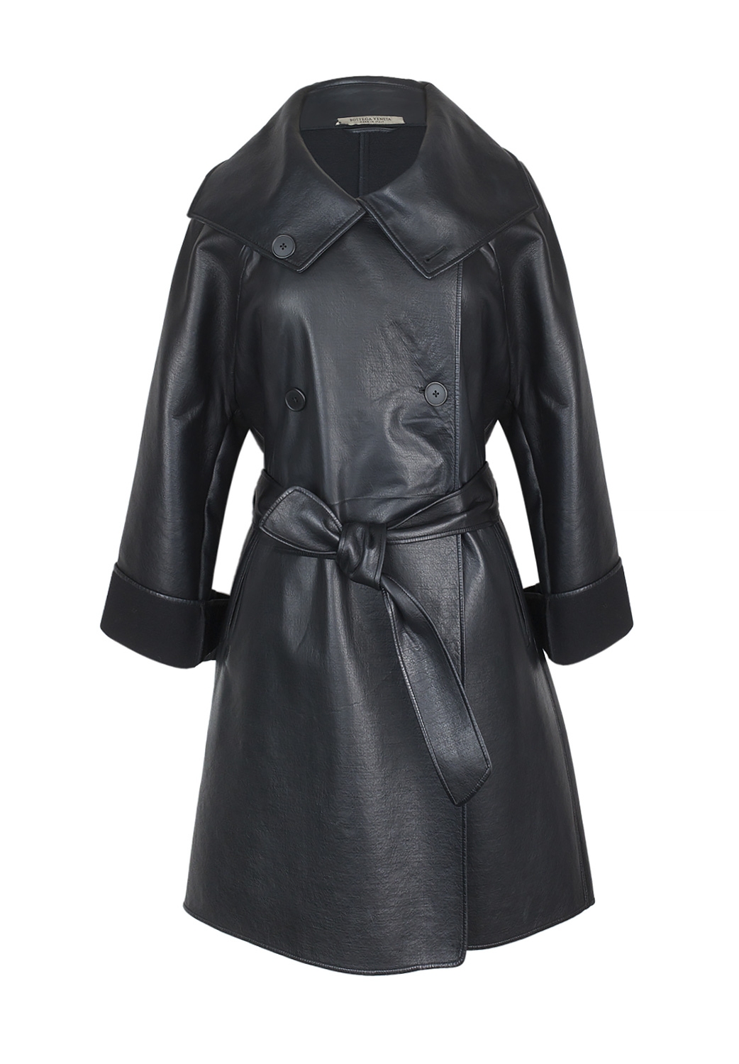Leather Coat Bottega Veneta