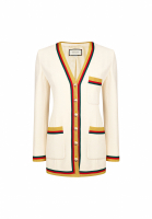 Gucci Jacket With Multicoloured Trim