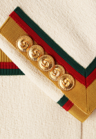 Gucci Jacket With Multicoloured Trim