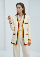 Gucci Jacket With Multicoloured Trim
