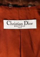 Christian Dior Leopard Jacket With Fur Trim