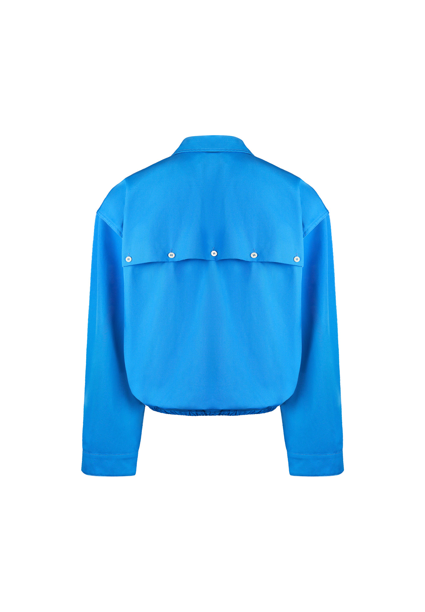 Miu Miu Blue Bomber Jacket
