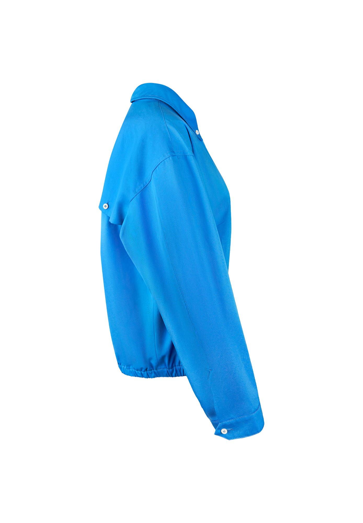 Miu Miu Blue Bomber Jacket