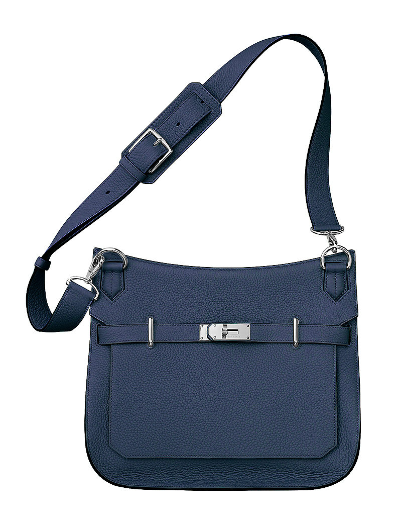 Hermès Jypsiere 34 Navy Bag
