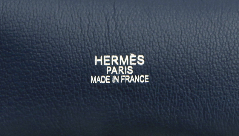 Hermès Jypsiere 34 Navy Bag