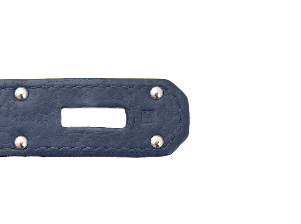 Hermès Jypsiere 34 Navy Bag