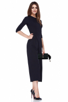 Lanvin Black Silk Clutch