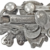 Vendome Silver Clip-on Earrings