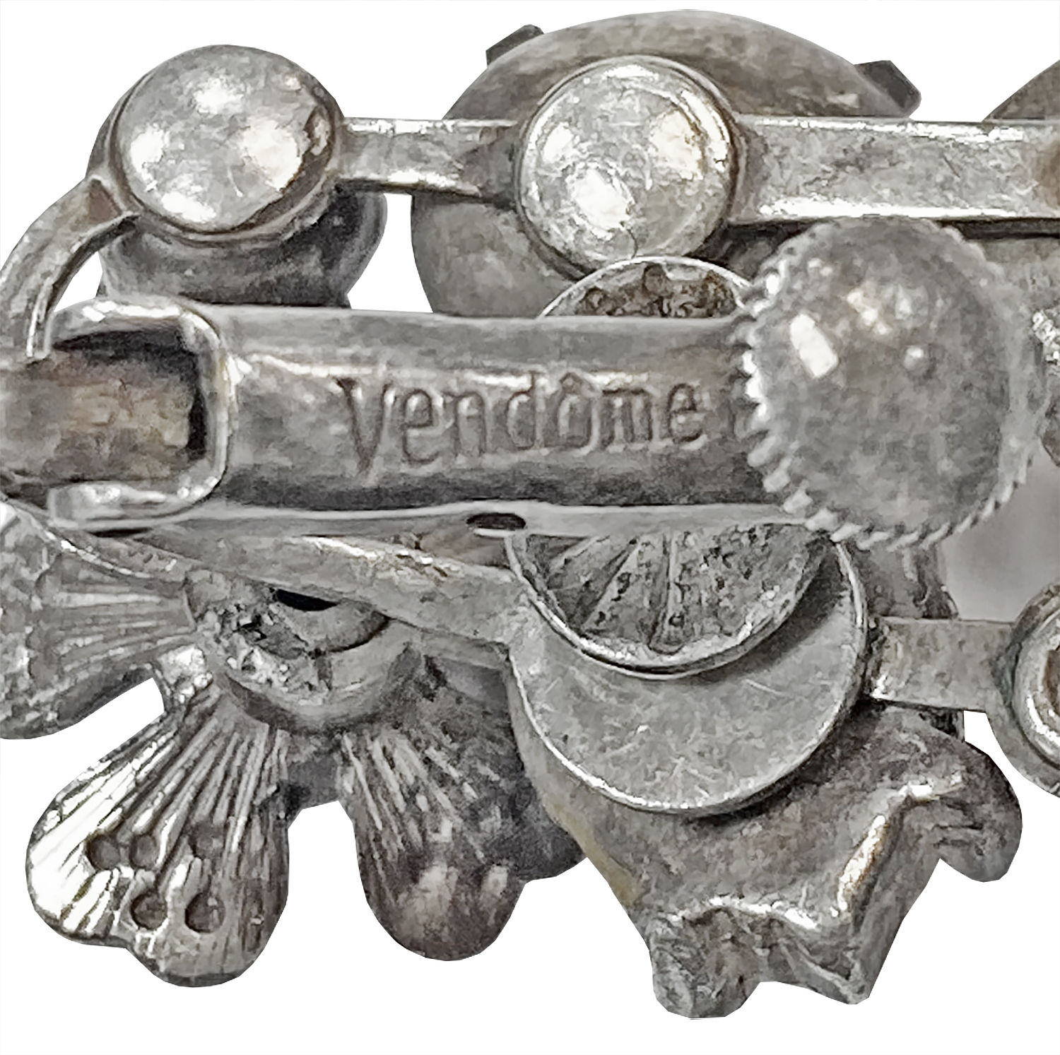 Vendome Silver Clip-on Earrings