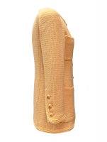 Chanel Peach Tweed Jacket