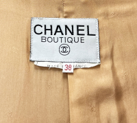 Chanel Peach Tweed Jacket