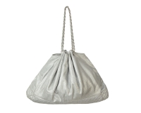 Chanel Tote Silver Bag