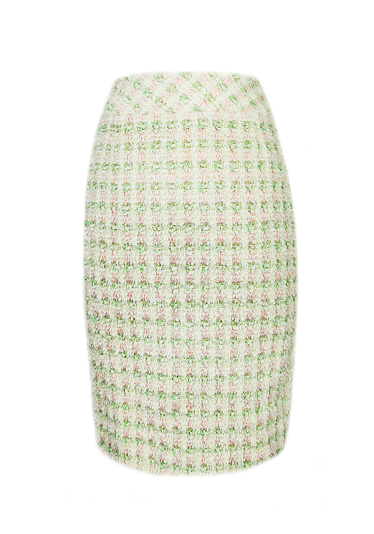 Chanel Tweed Fringe Skirt