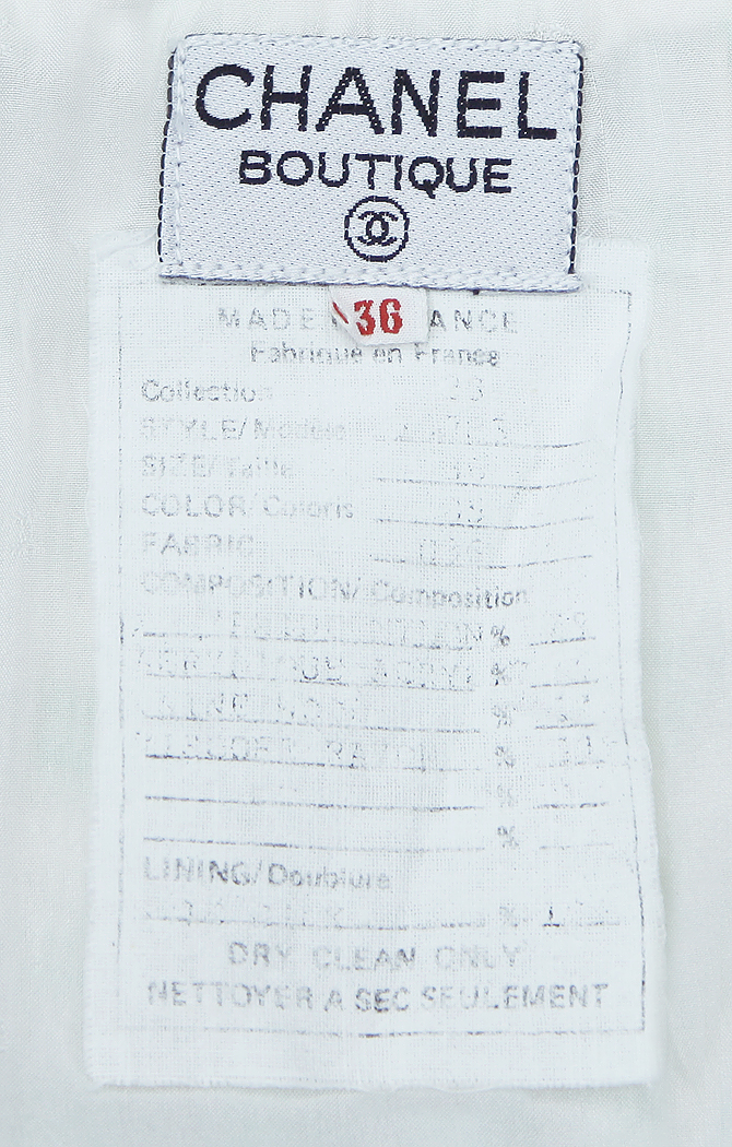 Chanel Tweed Fringe Skirt