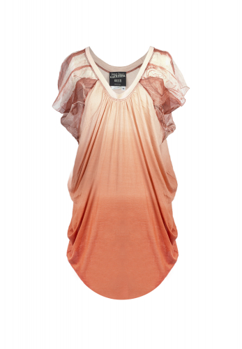 Розовая туника Jean Paul Gaultier