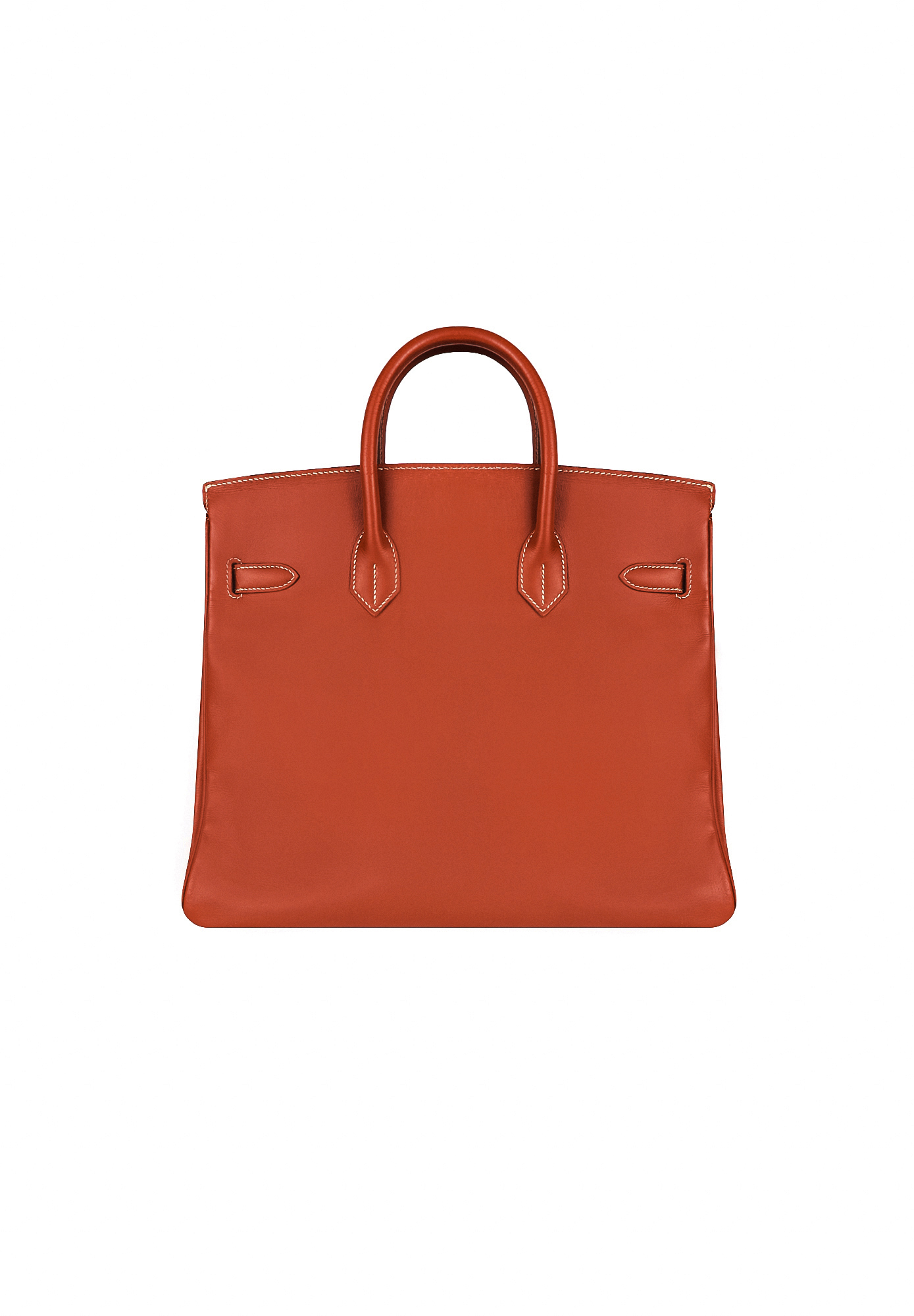 Hermès HAC Birkin 32 Brique Box Bag