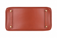 Hermès HAC Birkin 32 Brique Box Bag