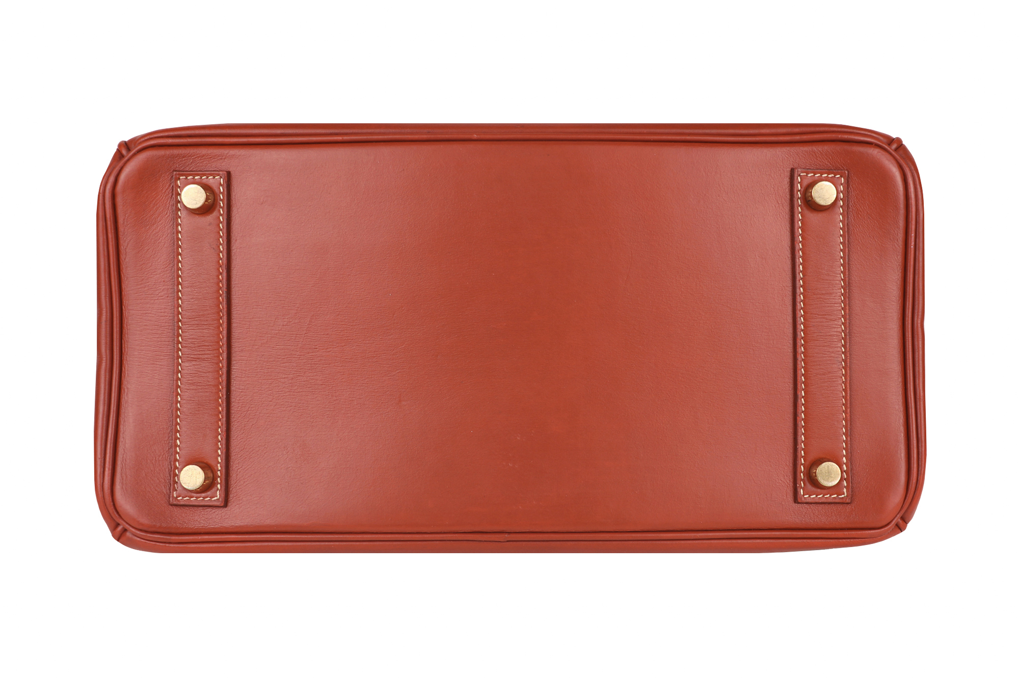 Hermès HAC Birkin 32 Brique Box Bag