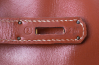 Hermès HAC Birkin 32 Brique Box Bag