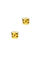 Chanel Miniature Clip-on Earrings With Logo