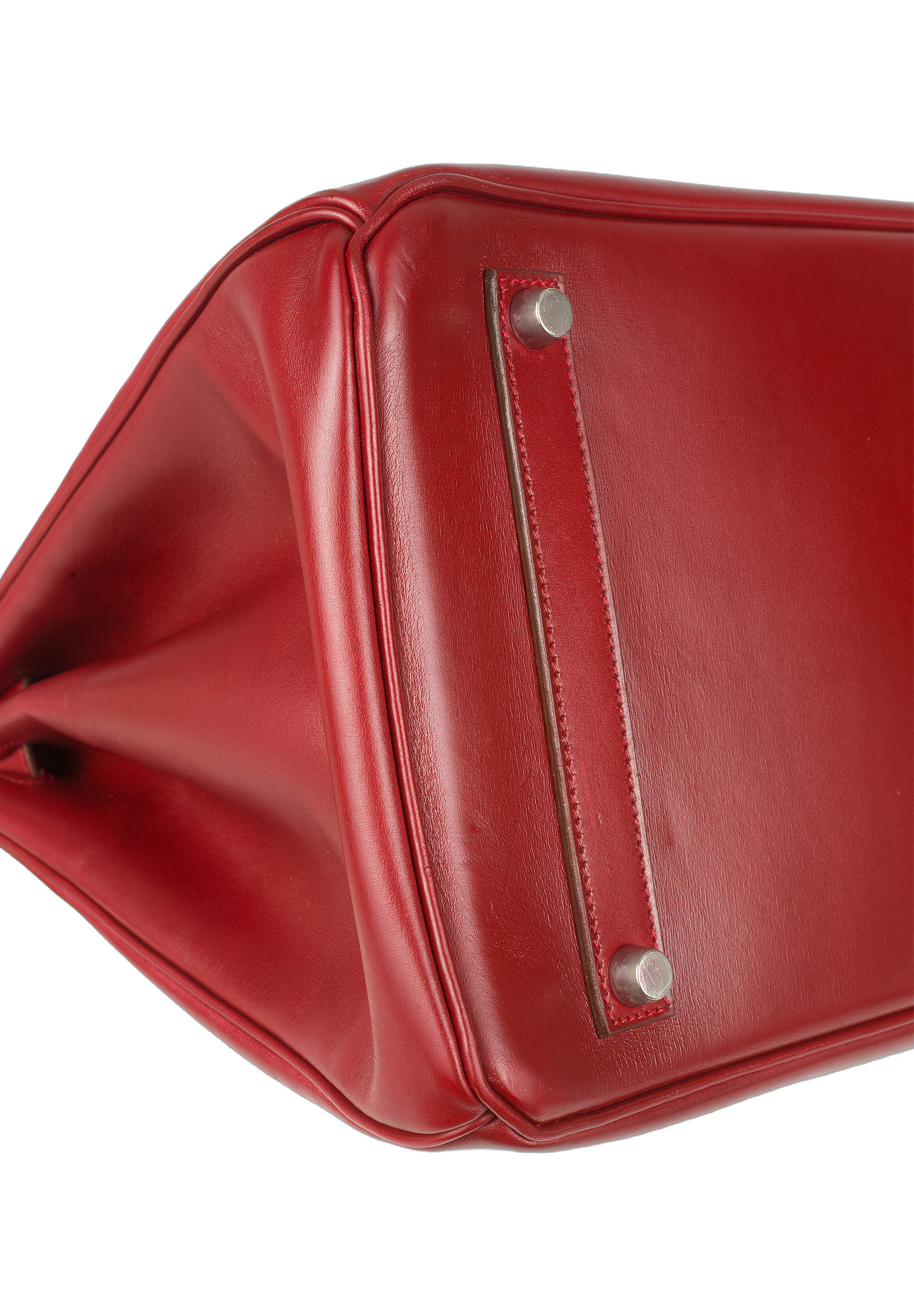 Hermès Birkin 35 Rouge H Box Bag