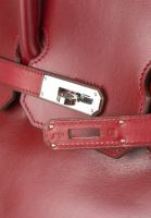 Hermès Birkin 35 Rouge H Box Bag