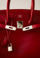 Hermès Birkin 35 Rouge H Box Bag
