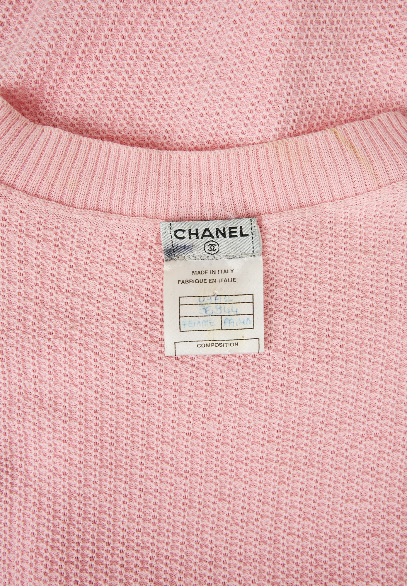 Chanel Pink Top