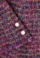Purple Chanel Tweed Suit