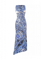 Roberto Cavalli Blue Dress