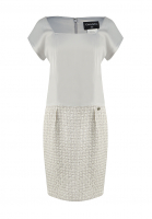 Chanel Silk and Tweed Dress