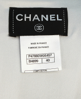 Chanel Silk and Tweed Dress