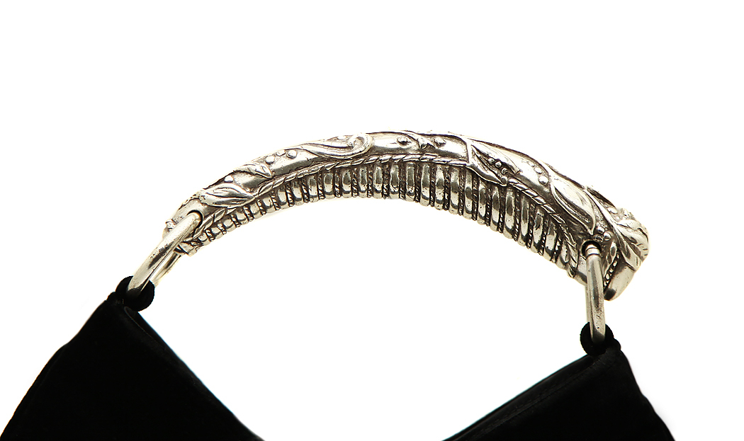 Yves Saint Laurent Velvet Handbag