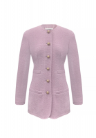 Chanel Pink Tweed Jacket