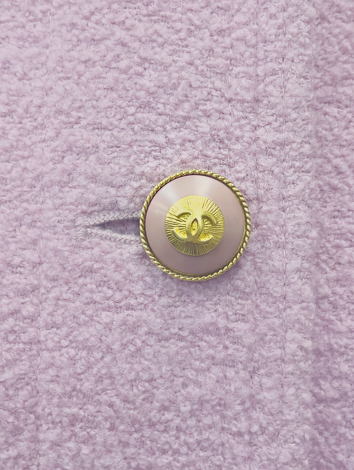 Chanel Pink Tweed Jacket