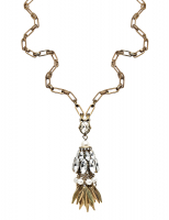 Christian Dior Crystals And Pearls Necklace