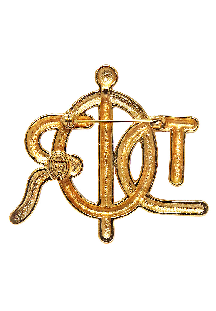 Christian Dior Signature Brooch