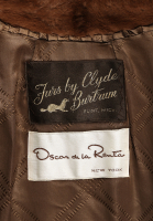 Oscar de la Renta Mink Fur Coat