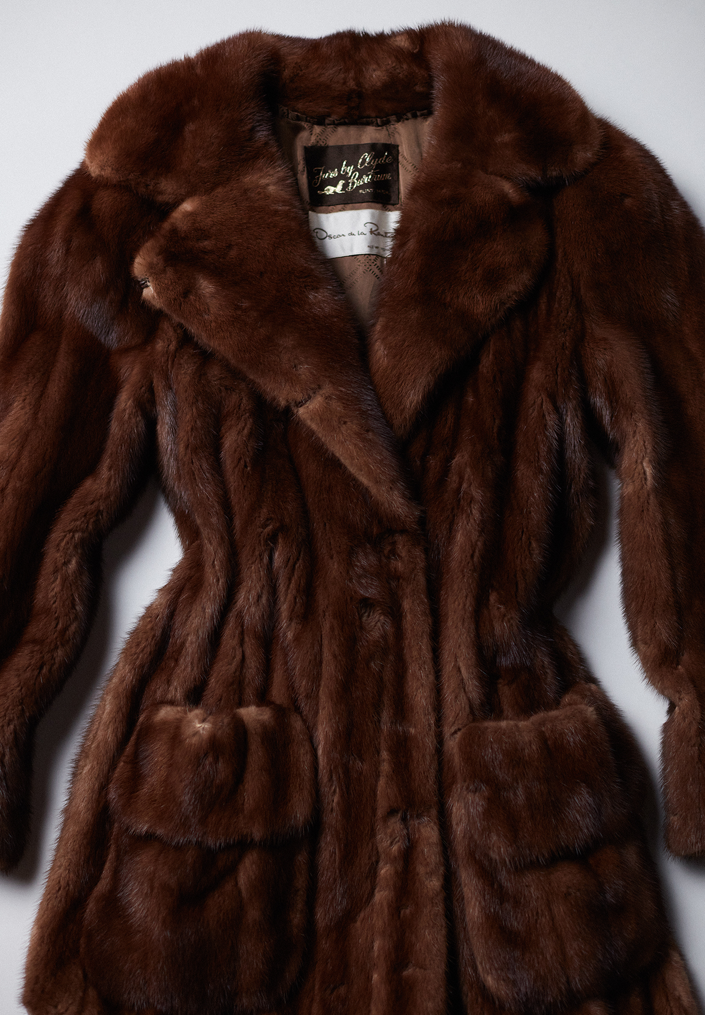 Oscar de la Renta Mink Fur Coat