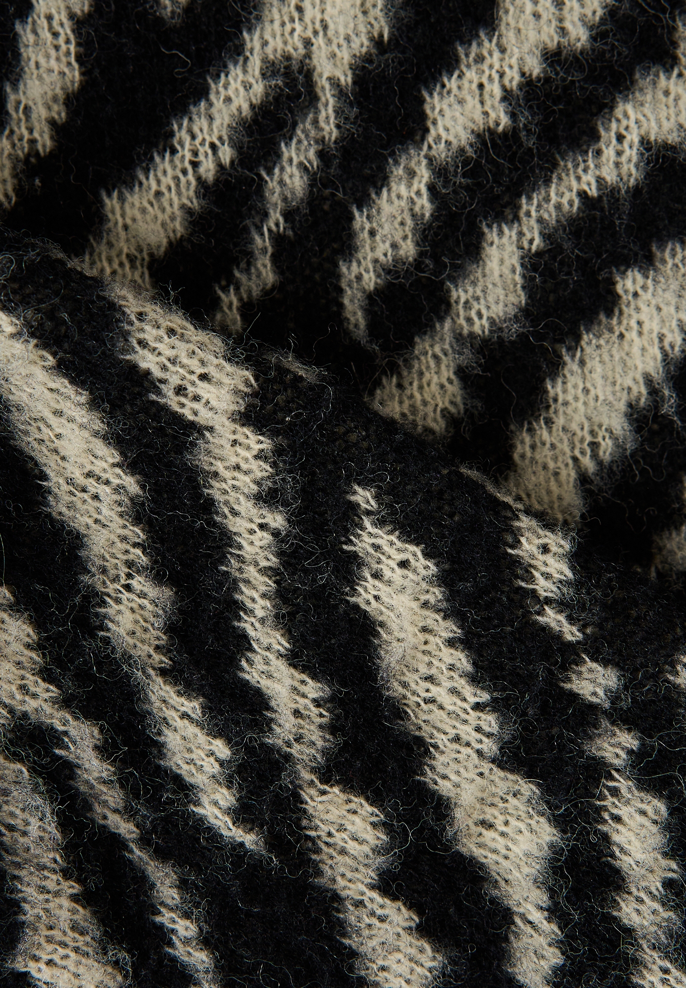 Celine Black Cropped Sweater