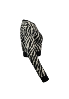 Celine Black Cropped Sweater