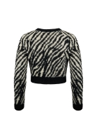 Celine Black Cropped Sweater