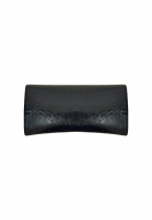 Yves Saint Laurent Navy Patent Leather Clutch